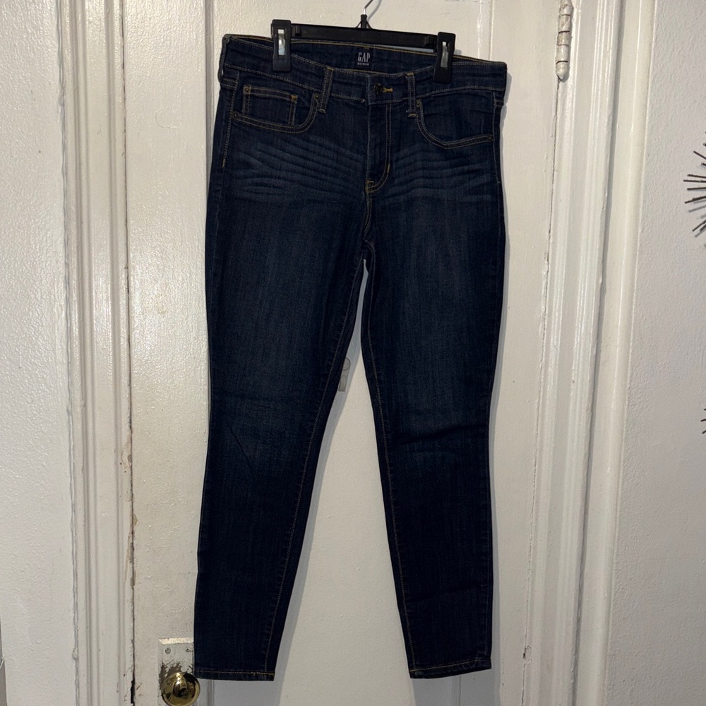 GAP Women's Dark Indigo Skinny Jeans